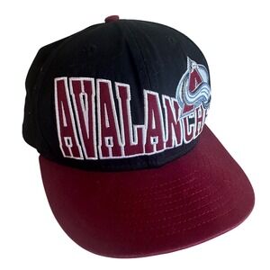 Avalanche NHL Hockey Hat New Era‎ 9FIFTY Snapback Cap Maroon Black Men's Sports
